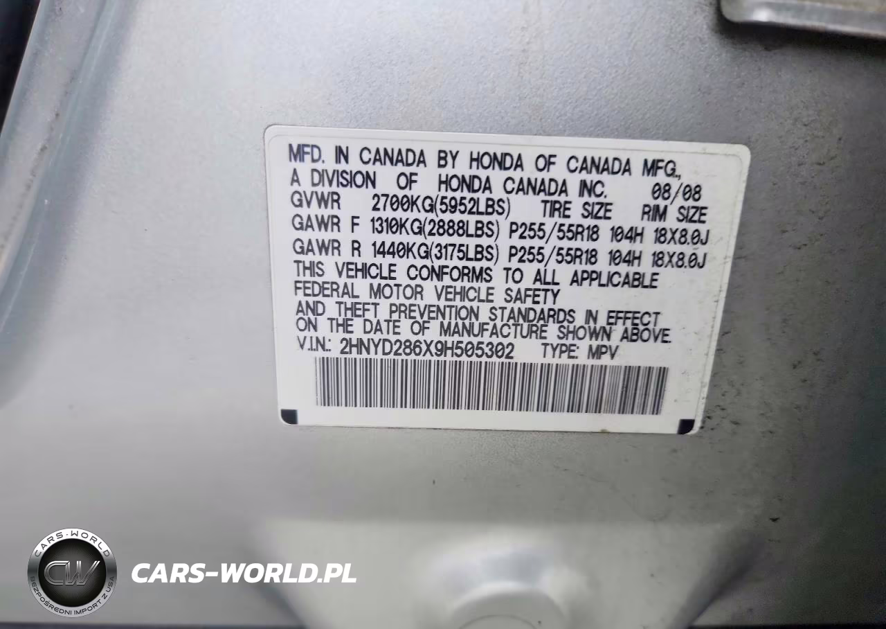 2009 Acura Mdx Technology VIN:2HNYD286X9H505302 - 13