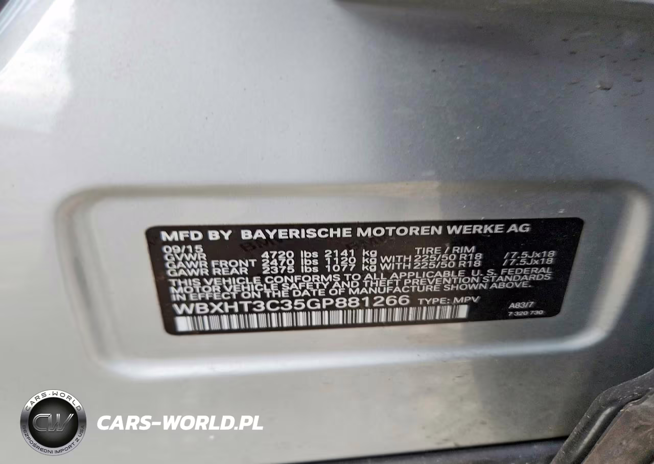 2016 BMW X1 xDrive28I VIN:WBXHT3C35GP881266 - 13