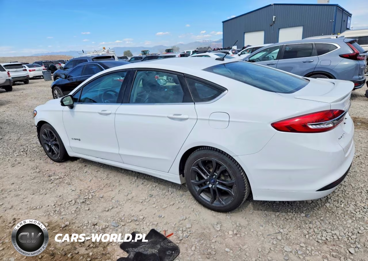 2018 Ford Fusion Se Hybrid VIN:3FA6P0LU3JR241871 - 2