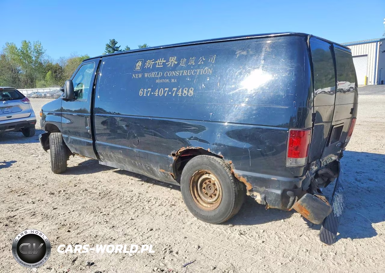 2008 Ford E250 Delivery Van VIN:1FTNE24W88DA27761 - 2