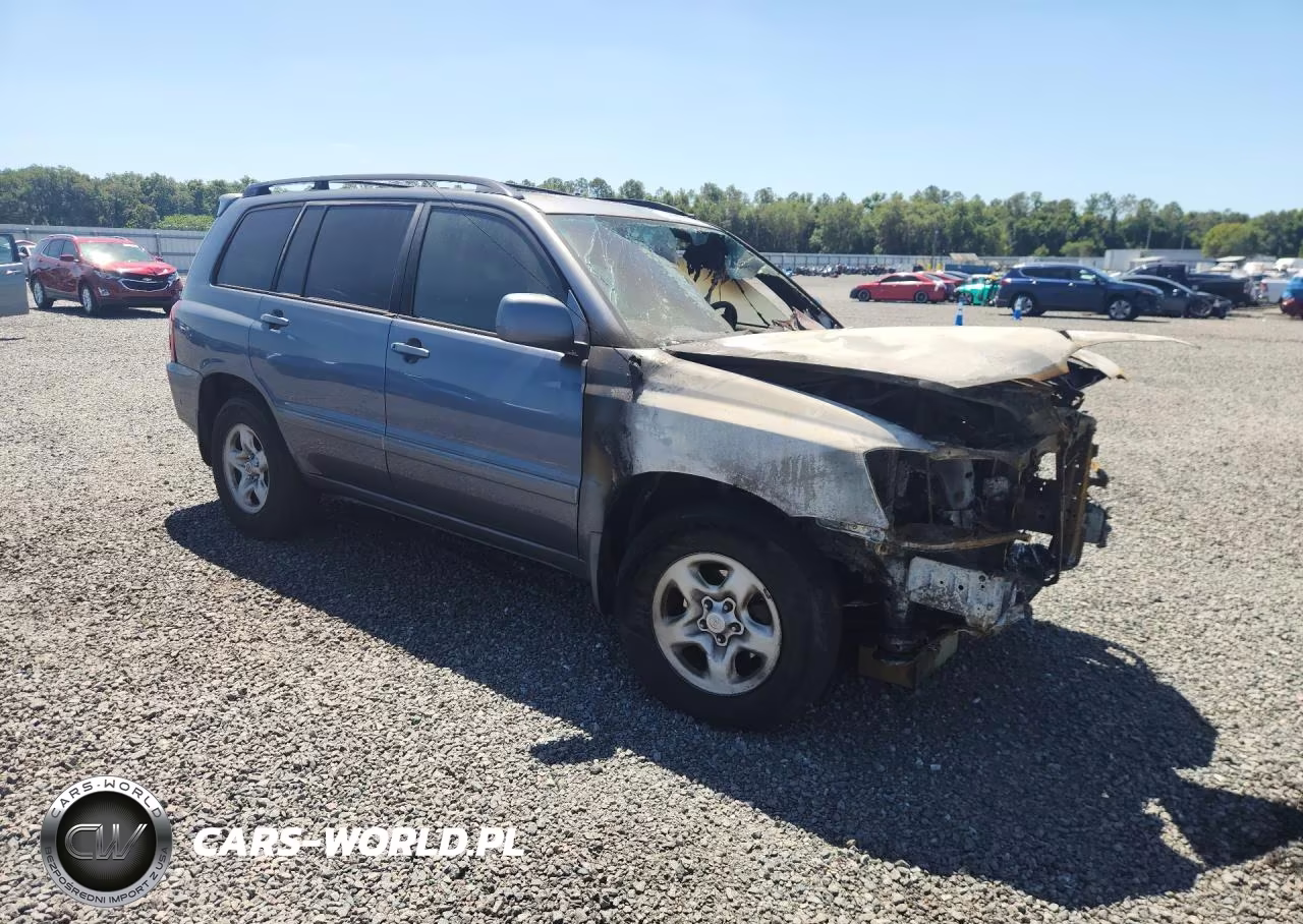 2007 Toyota Highlander Base VIN:JTEHD21A870046594 - 4
