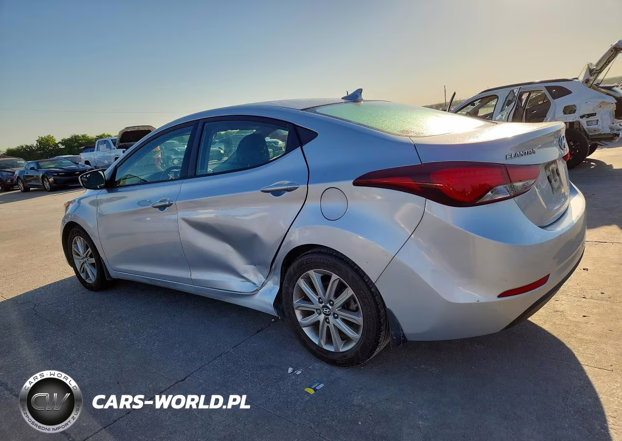 2014 Hyundai Elantra Se VIN:KMHDH4AE7EU116299 - 2