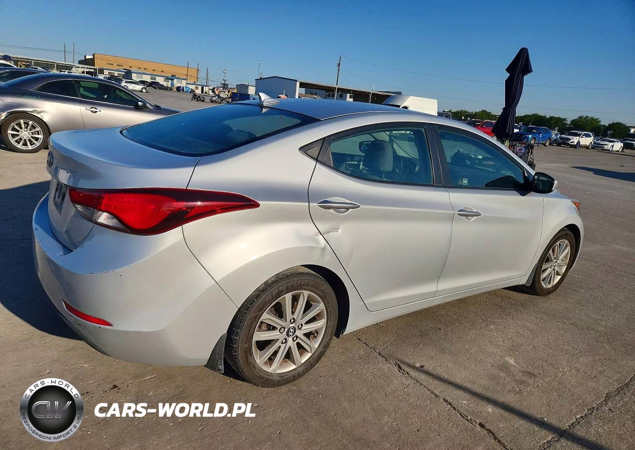 2014 Hyundai Elantra Se VIN:KMHDH4AE7EU116299 - 3