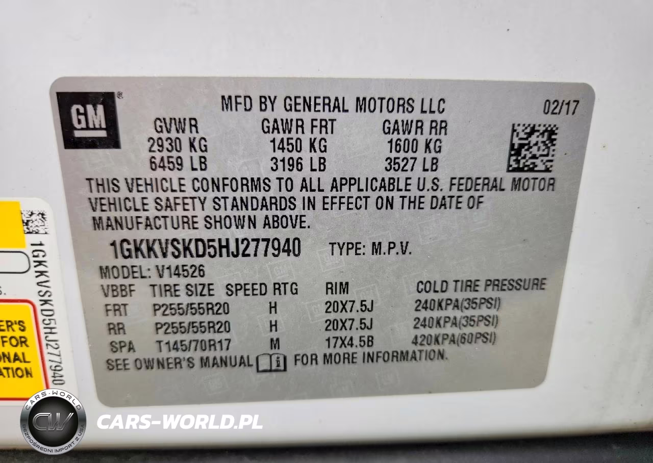 2017 GMC Acadia Limited Slt-2 VIN:1GKKVSKD5HJ277940 - 14
