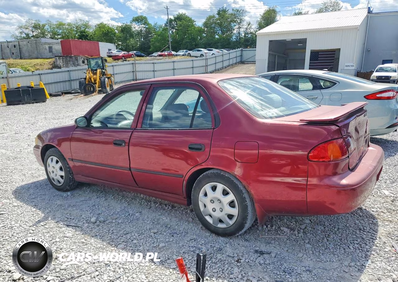 1999 Toyota Corolla Ve VIN:2T1BR12E9XC255601 - 2
