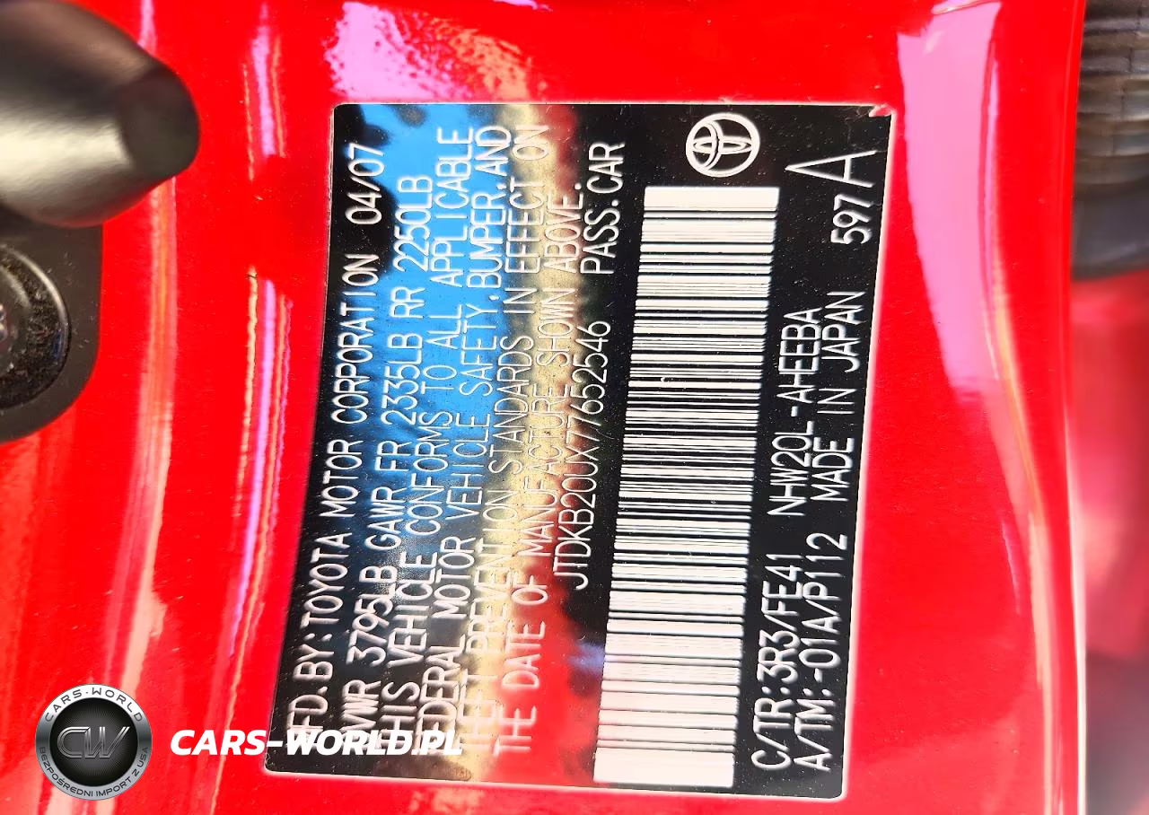 2007 Toyota Prius Base VIN:JTDKB20UX77652546 - 12
