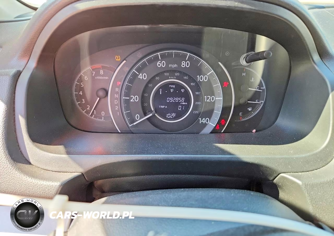 2012 Honda Cr-V Lx VIN:5J6RM3H38CL035118 - 9