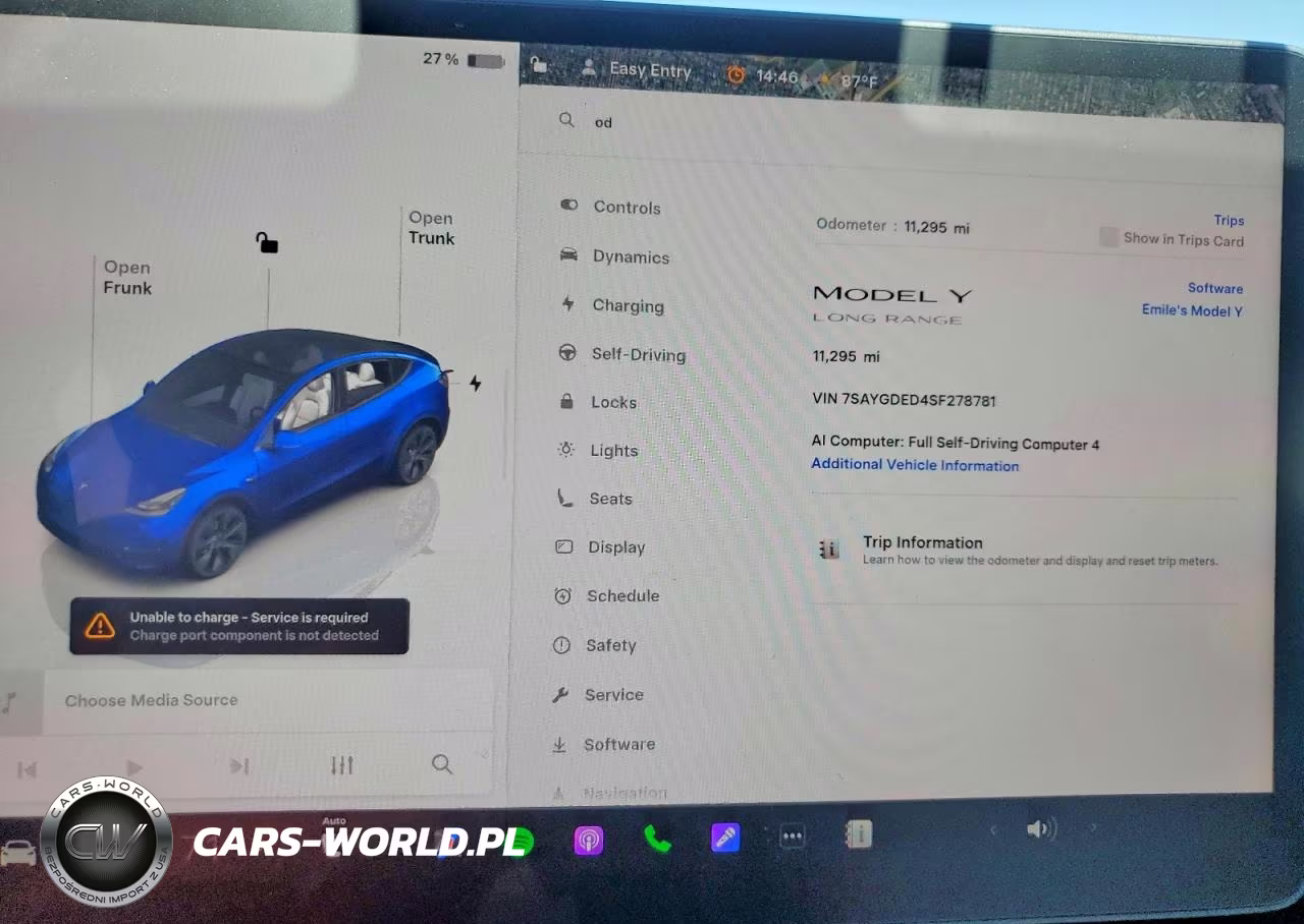 2025 Tesla Model Y VIN:7SAYGDED4SF278781 - 9
