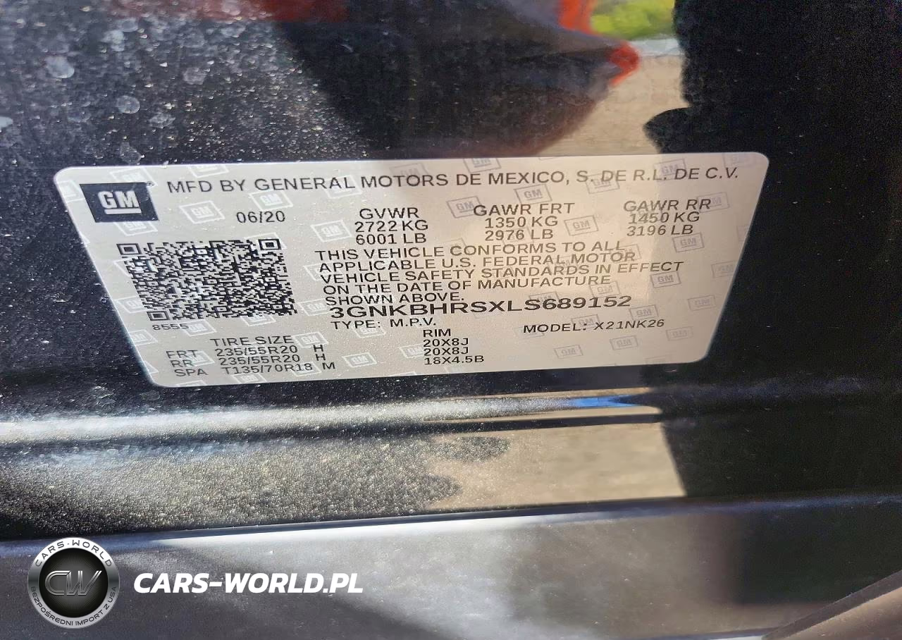 2020 Chevrolet Blazer 2Lt VIN:3GNKBHRSXLS689152 - 13