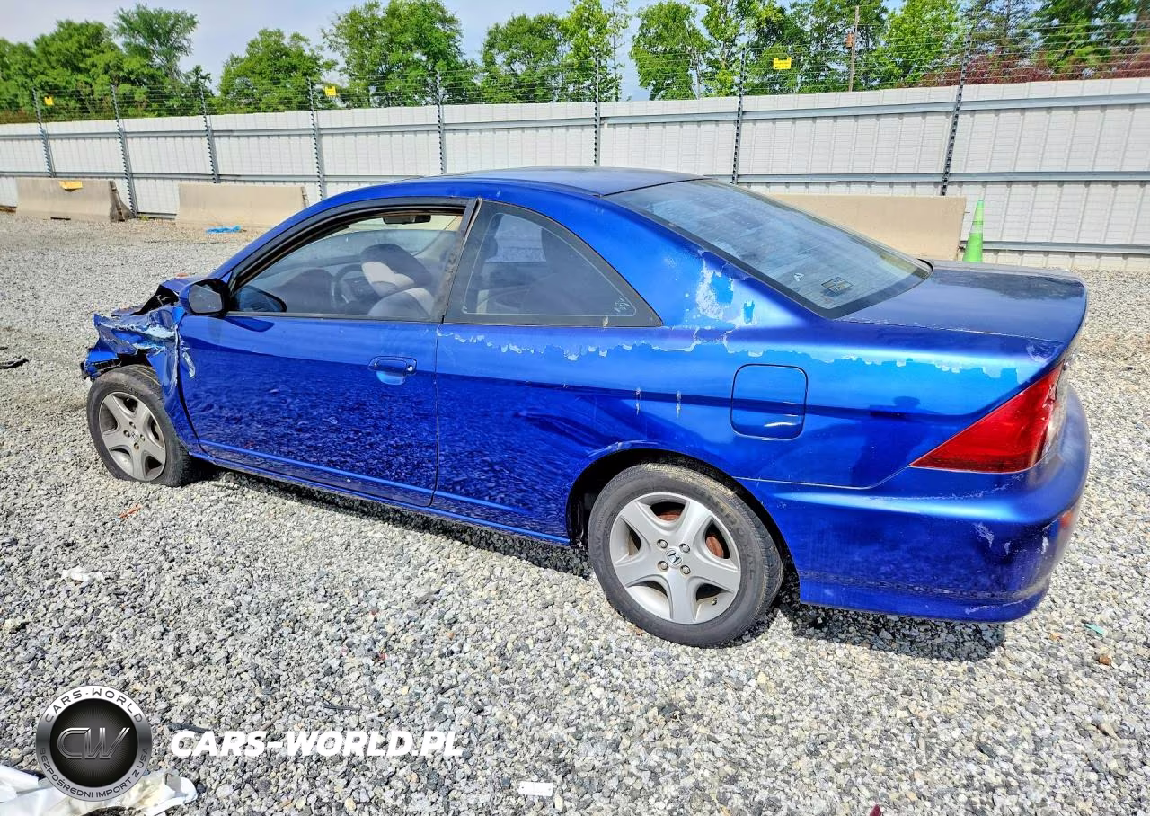 2005 Honda Civic Ex VIN:1HGEM22965L047168 - 2