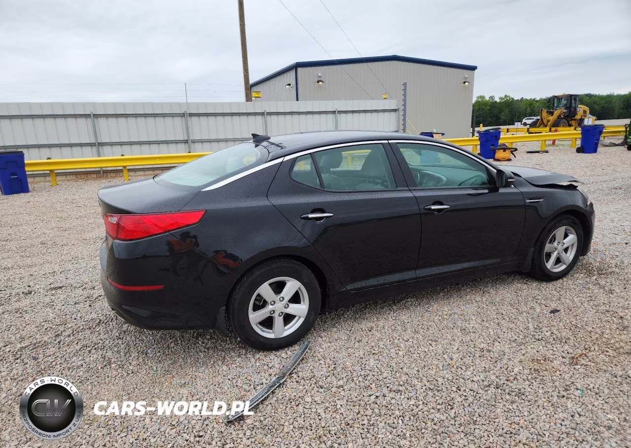 2014 Kia Optima Lx VIN:5XXGM4A71EG265960 - 3