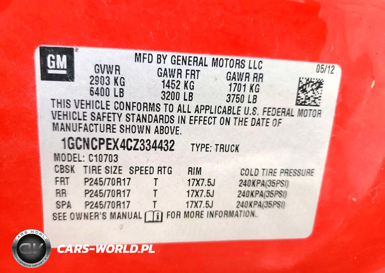 2012 Chevrolet Silverado C1500 VIN:1GCNCPEX4CZ334432 - 12