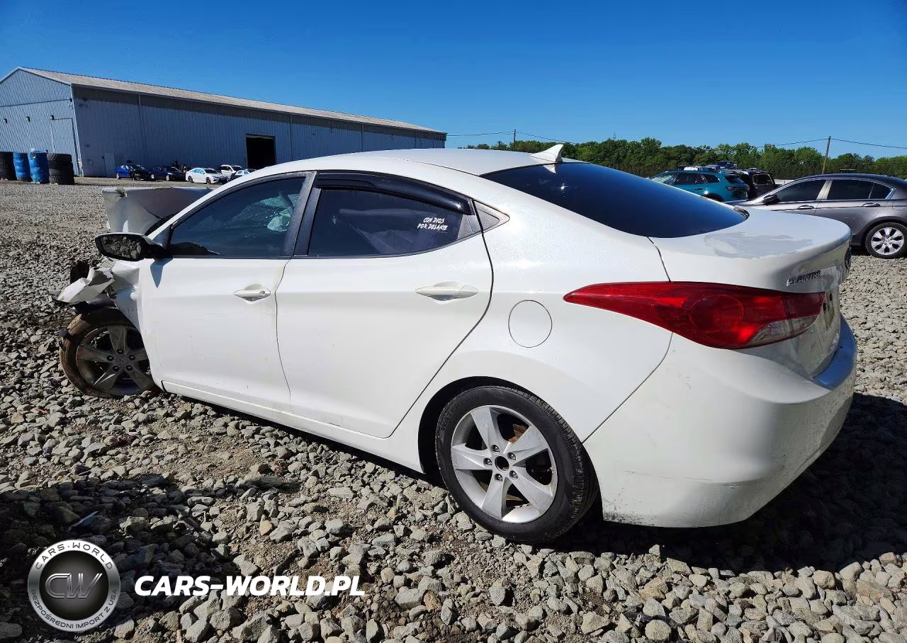 2011 Hyundai Elantra Gls VIN:5NPDH4AE7BH035586 - 2
