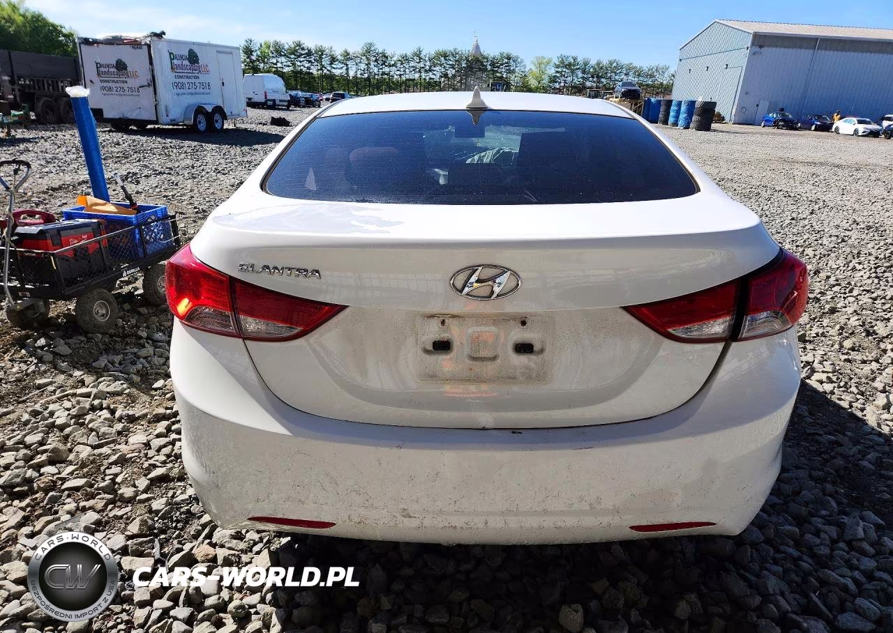 2011 Hyundai Elantra Gls VIN:5NPDH4AE7BH035586 - 6