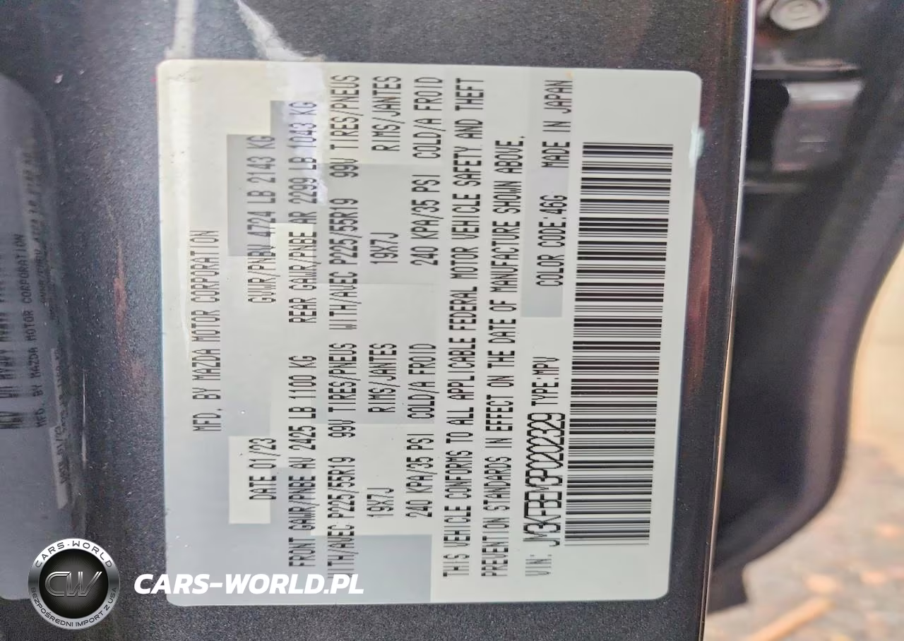 2023 Mazda Cx-5 Premium Plus VIN:JM3KFBEM3P0202329 - 13