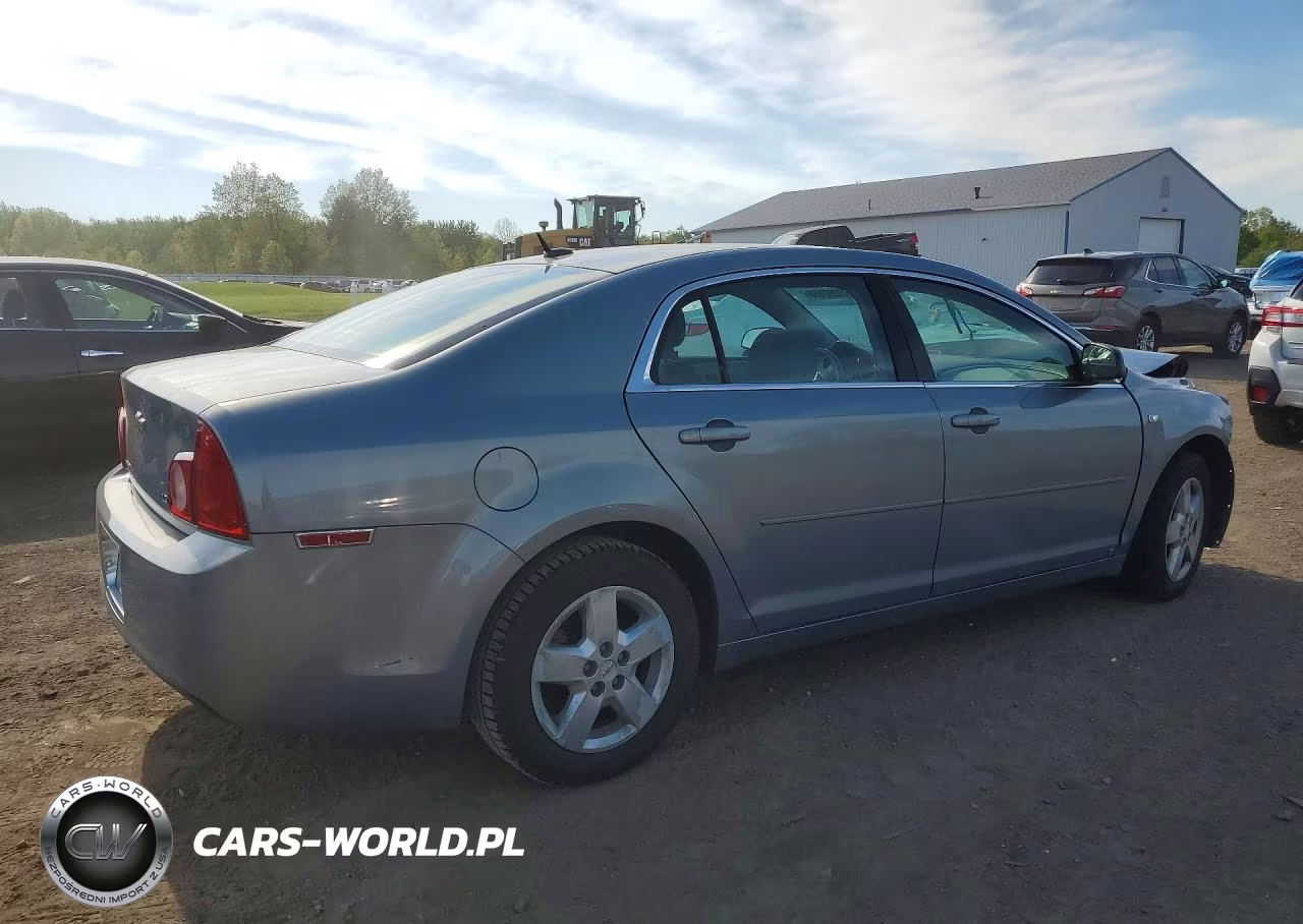2008 Chevrolet Malibu Ls VIN:1G1ZG57B584257739 - 3