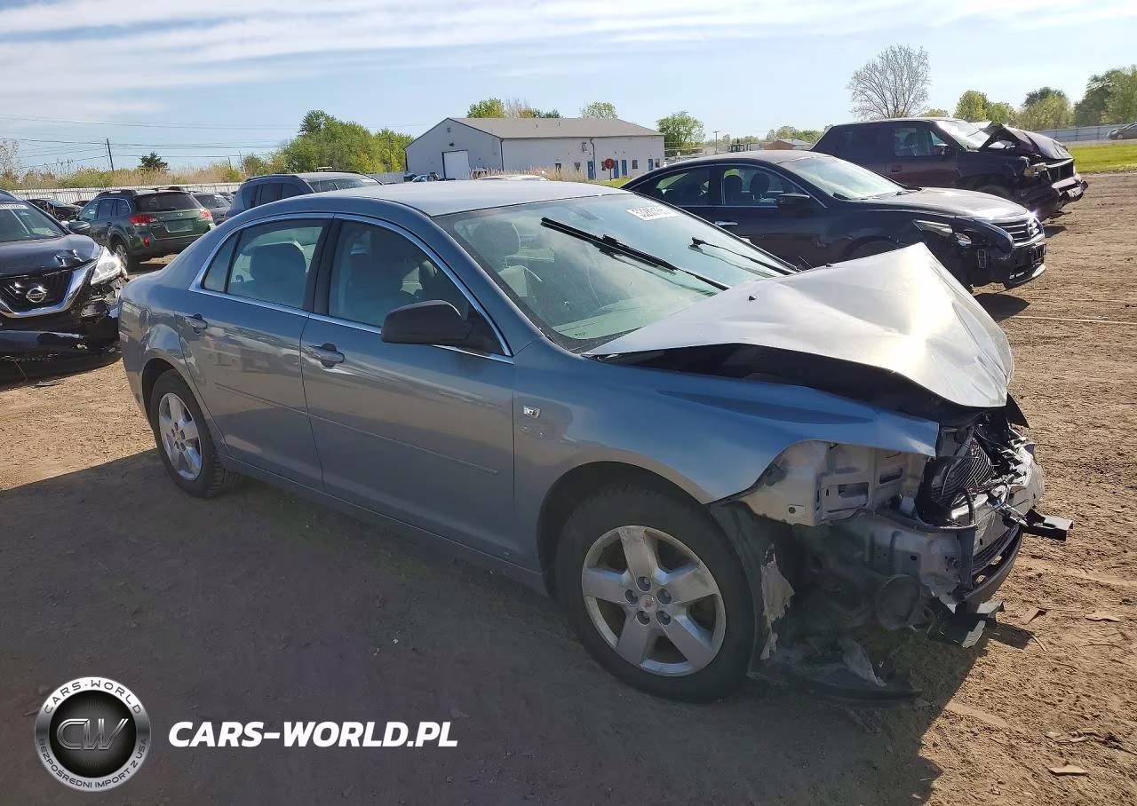 2008 Chevrolet Malibu Ls VIN:1G1ZG57B584257739 - 4