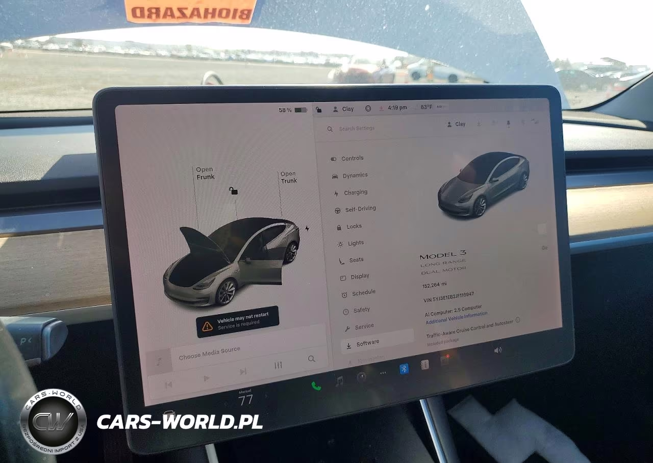 2018 Tesla Model 3 VIN:5YJ3E1EB2JF116947 - 9
