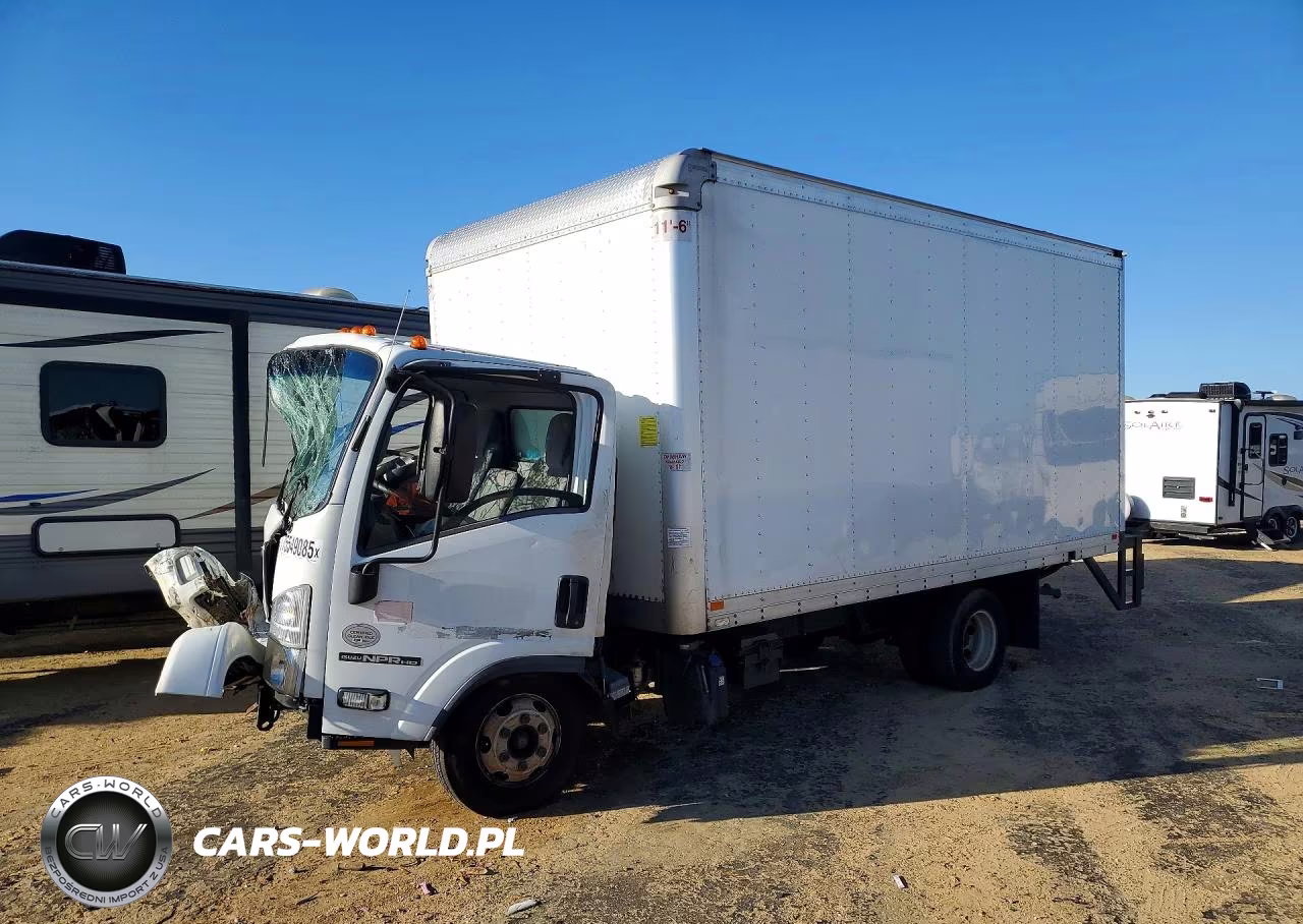2019 Isuzu Npr Hd Box Truck