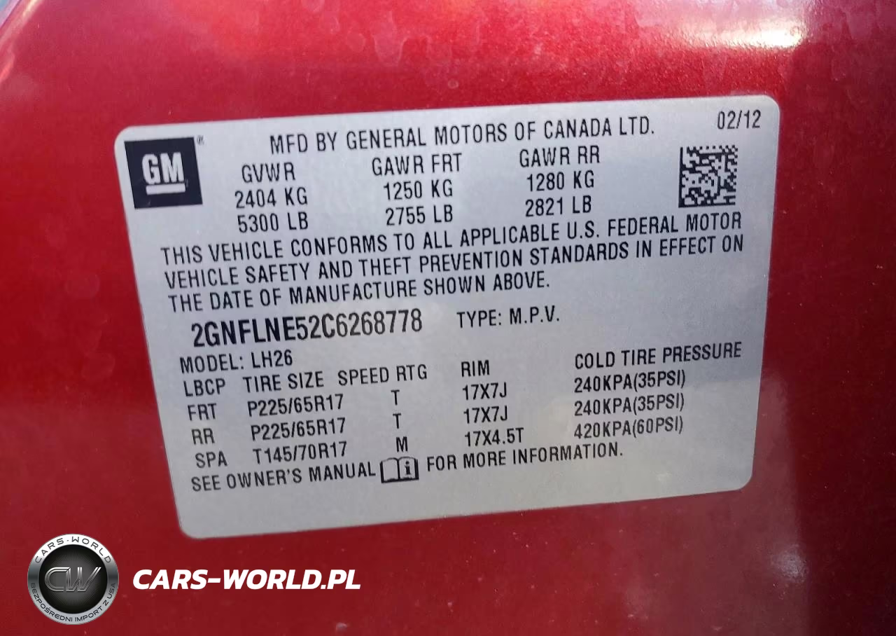 2012 Chevrolet Equinox Lt VIN:2GNFLNE52C6268778 - 13