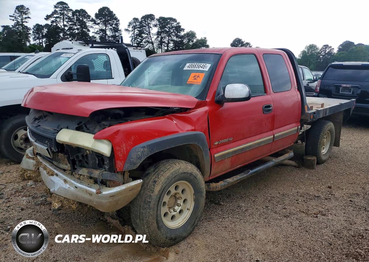 2002 Chevrolet Silverado 2500 Flatbed Truck