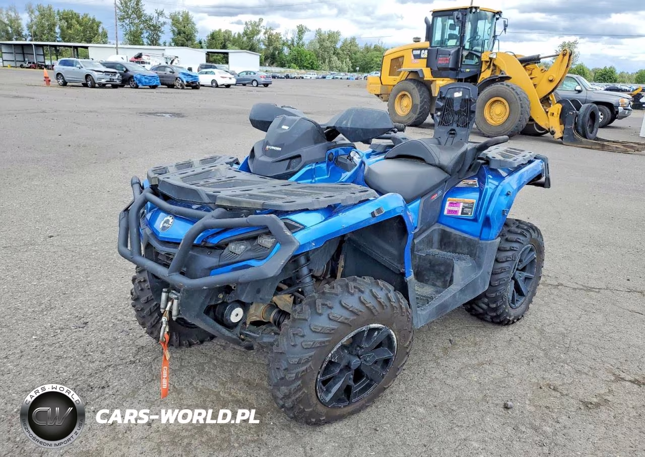 2023 Can-Am Outlander Atv VIN:3JBLPAU43PJ000372 - 2