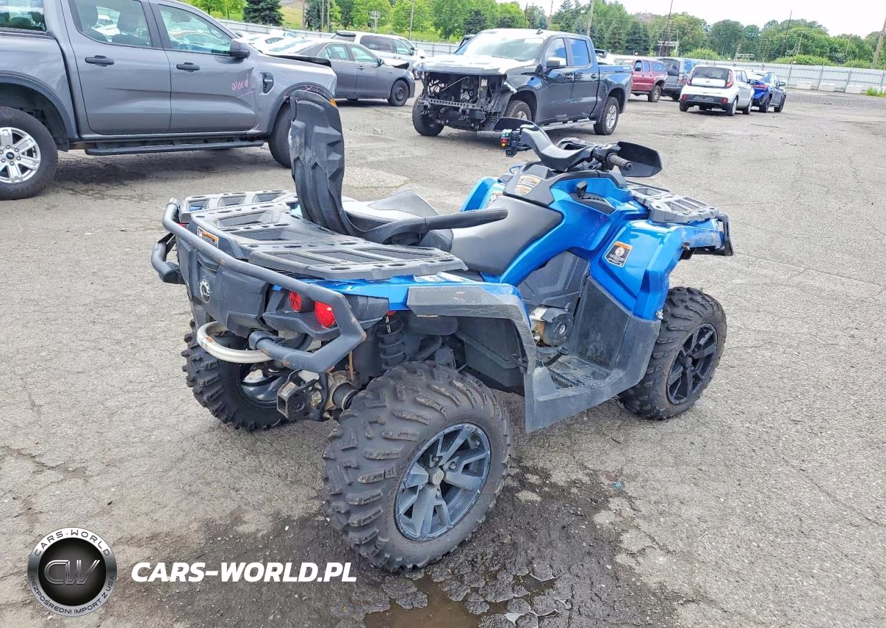 2023 Can-Am Outlander Atv VIN:3JBLPAU43PJ000372 - 4