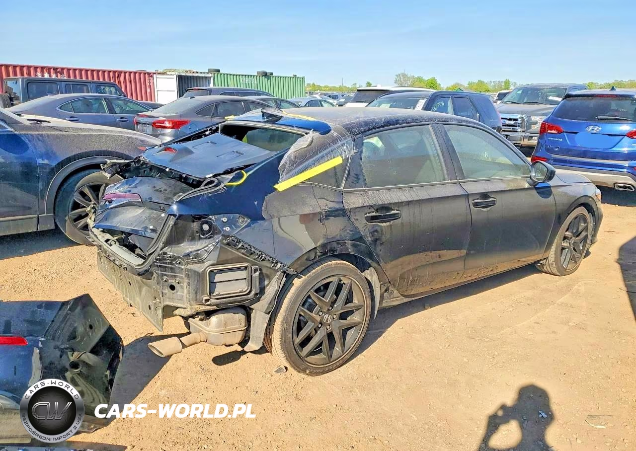 2025 Honda Civic Sport VIN:2HGFE2F50SH593255 - 3