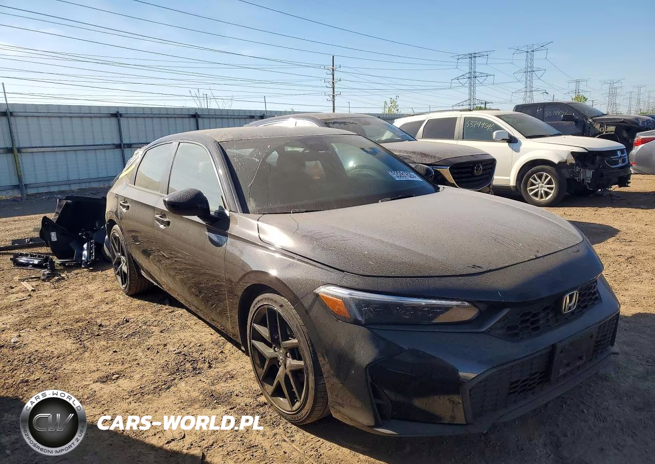 2025 Honda Civic Sport VIN:2HGFE2F50SH593255 - 4