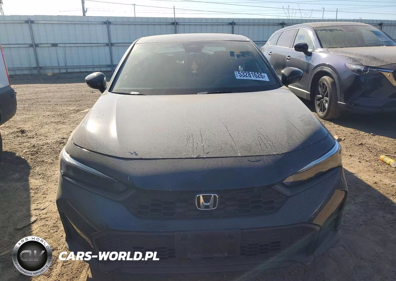2025 Honda Civic Sport VIN:2HGFE2F50SH593255 - 5