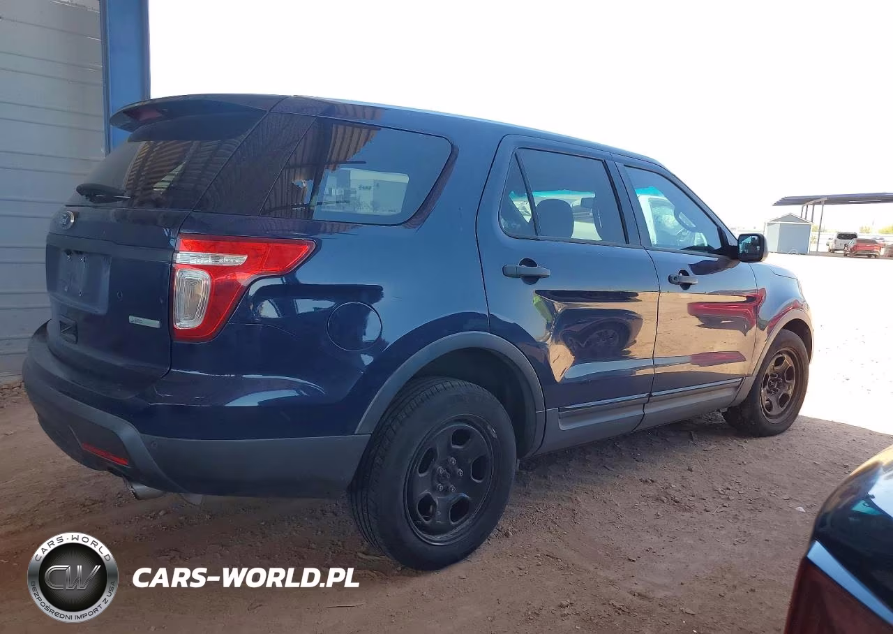 2014 Ford Explorer Police Interceptor VIN:1FM5K8ATXEGB54684 - 3