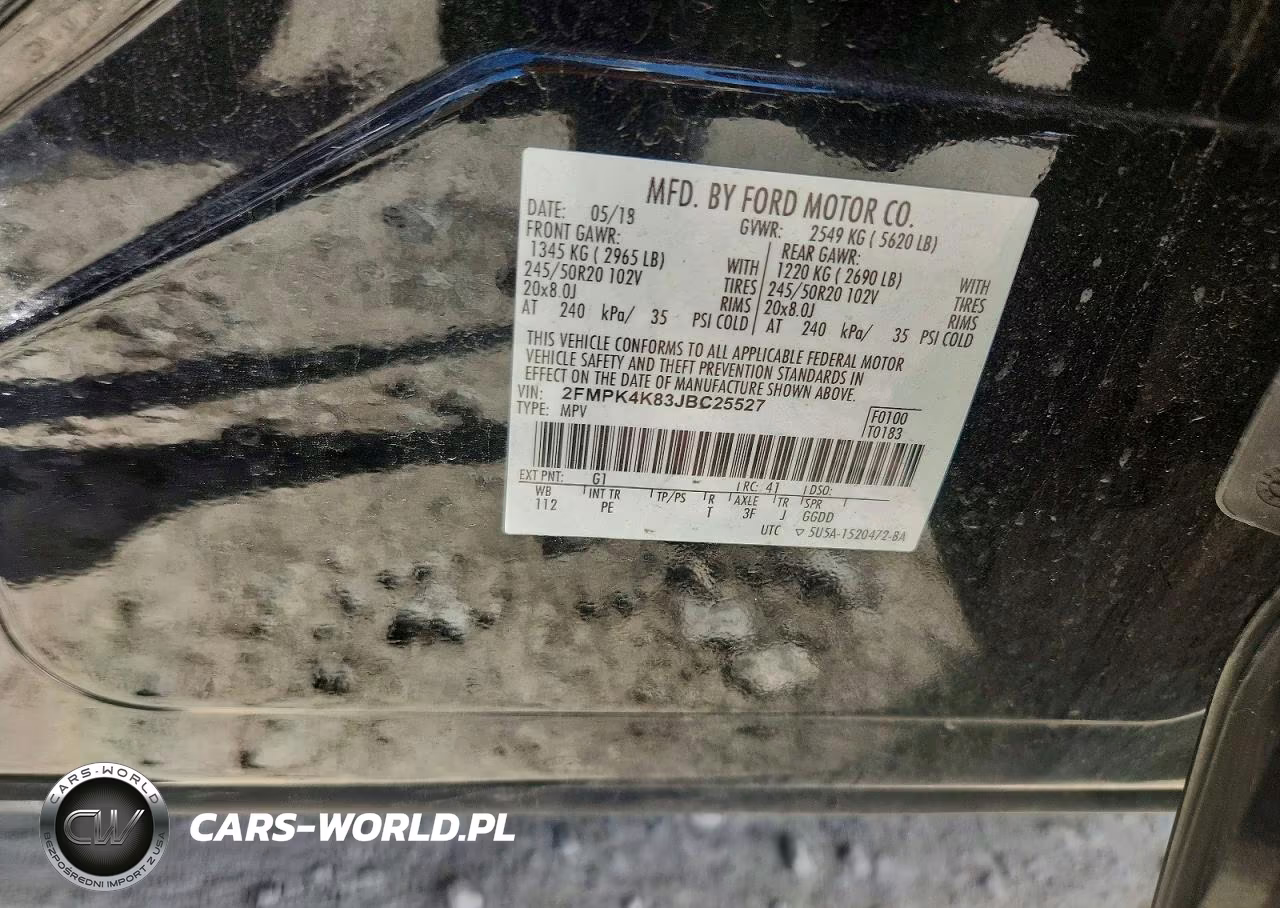 2018 Ford Edge Titanium VIN:2FMPK4K83JBC25527 - 13