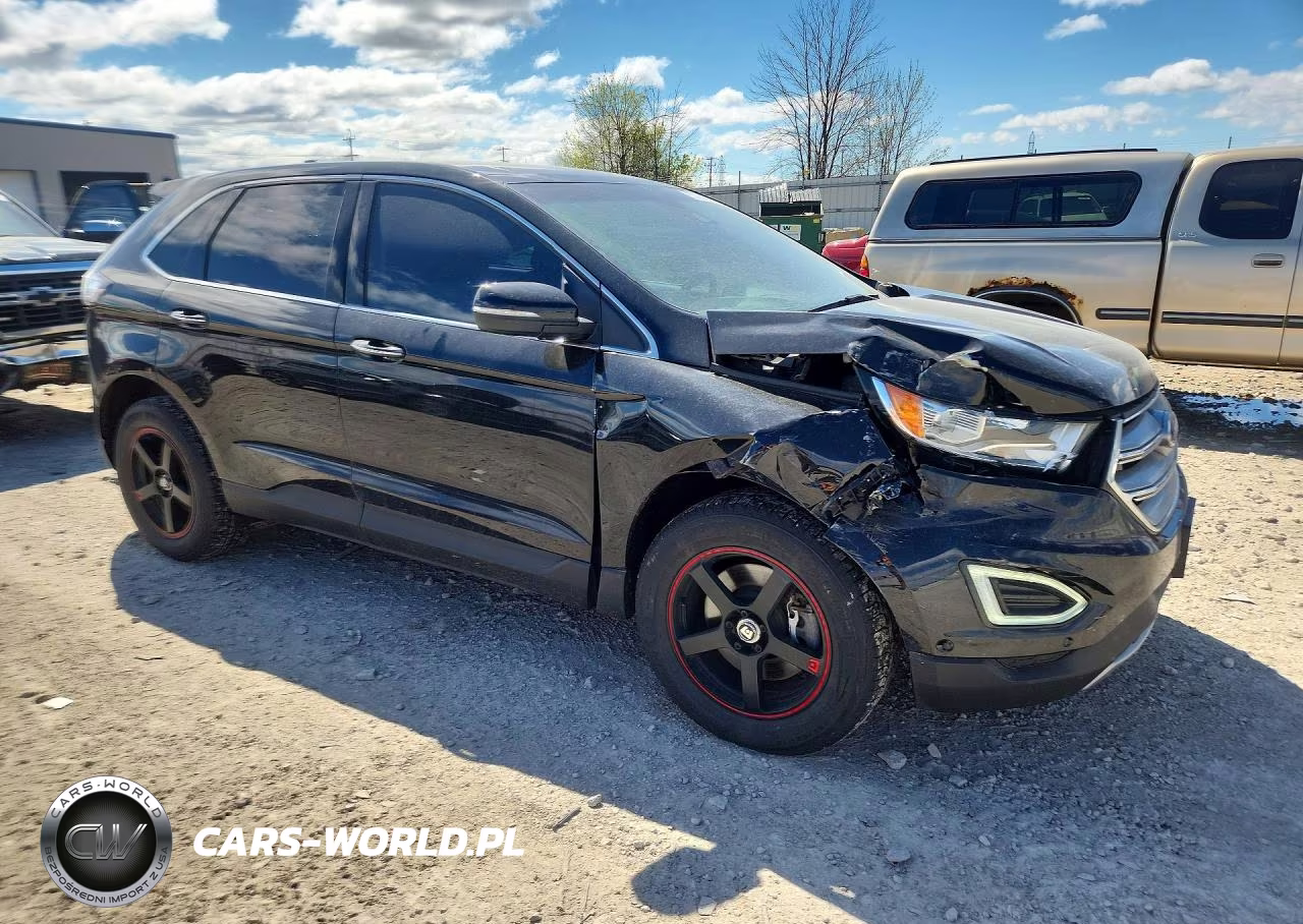 2018 Ford Edge Titanium VIN:2FMPK4K83JBC25527 - 4