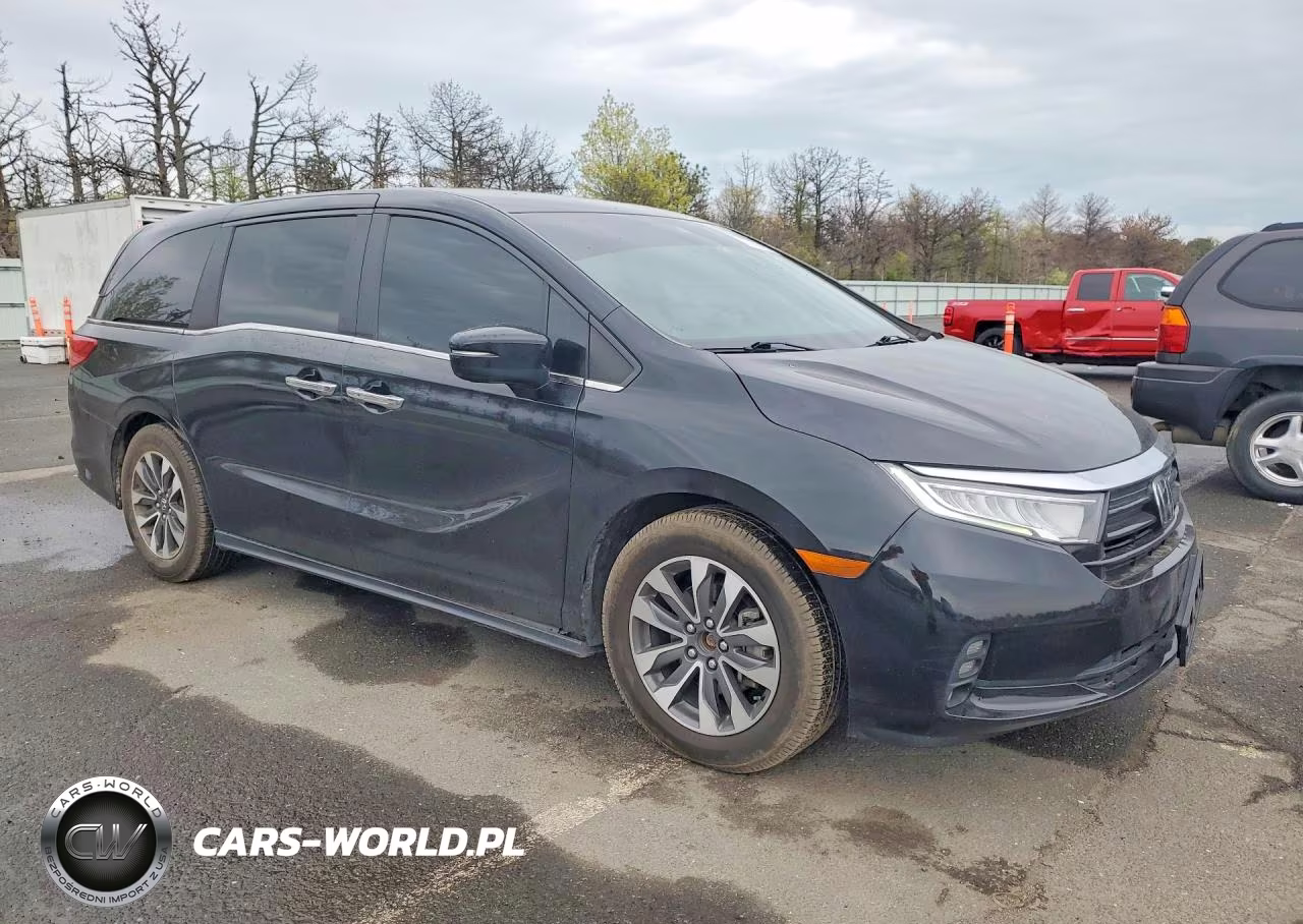 2021 Honda Odyssey Exl VIN:5FNRL6H77MB012401 - 4