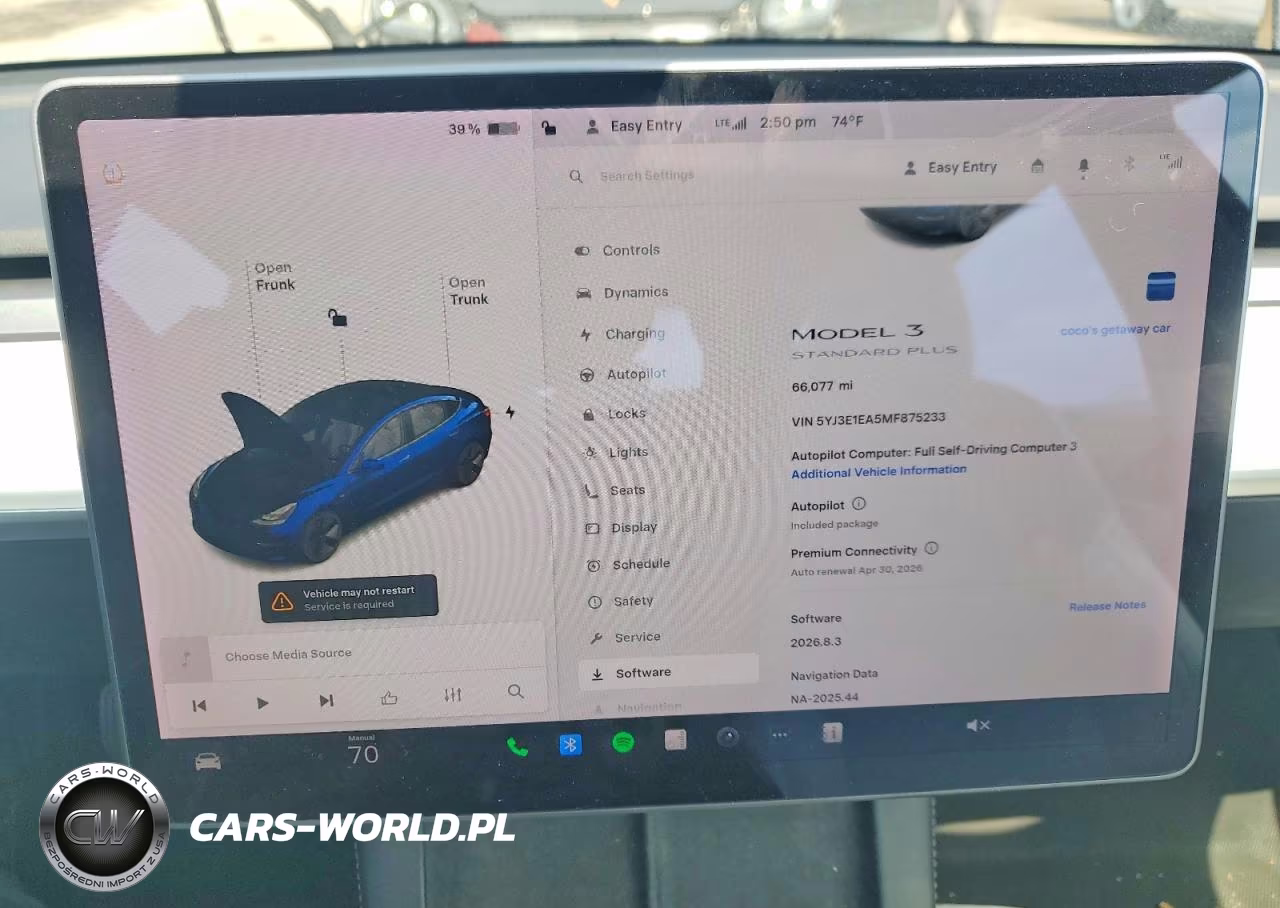 2021 Tesla Model 3 VIN:5YJ3E1EA5MF875233 - 9