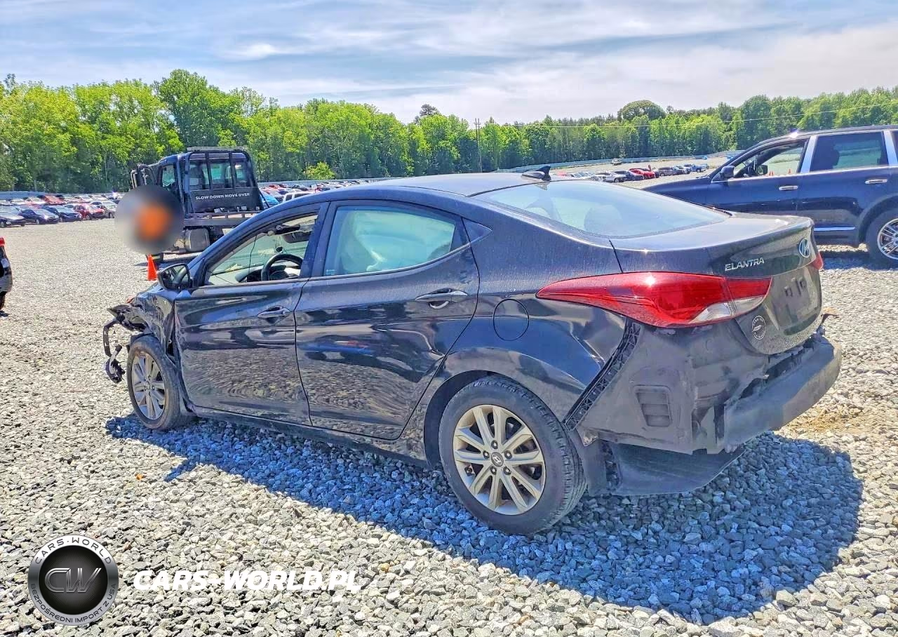 2016 Hyundai Elantra Se VIN:KMHDH4AE5GU557951 - 2
