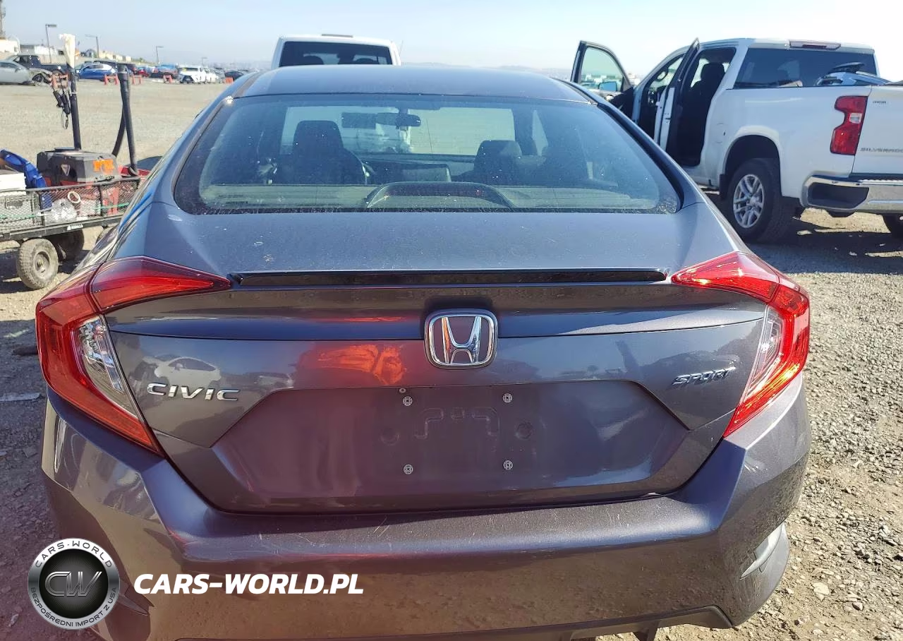 2019 Honda Civic Sport VIN:2HGFC2F8XKH517915 - 6