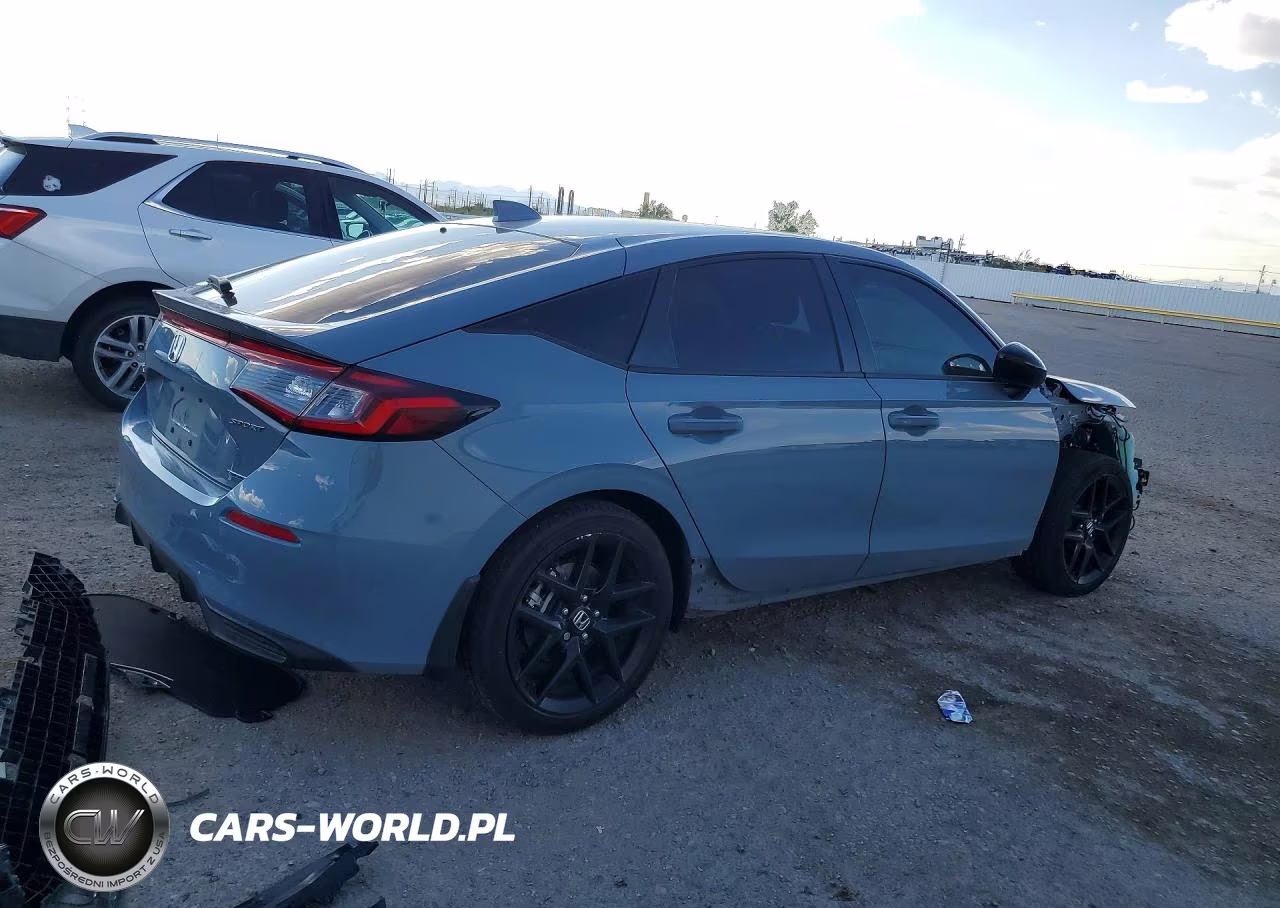 2025 Honda Civic Sport VIN:JHMFL4H88SX002297 - 3