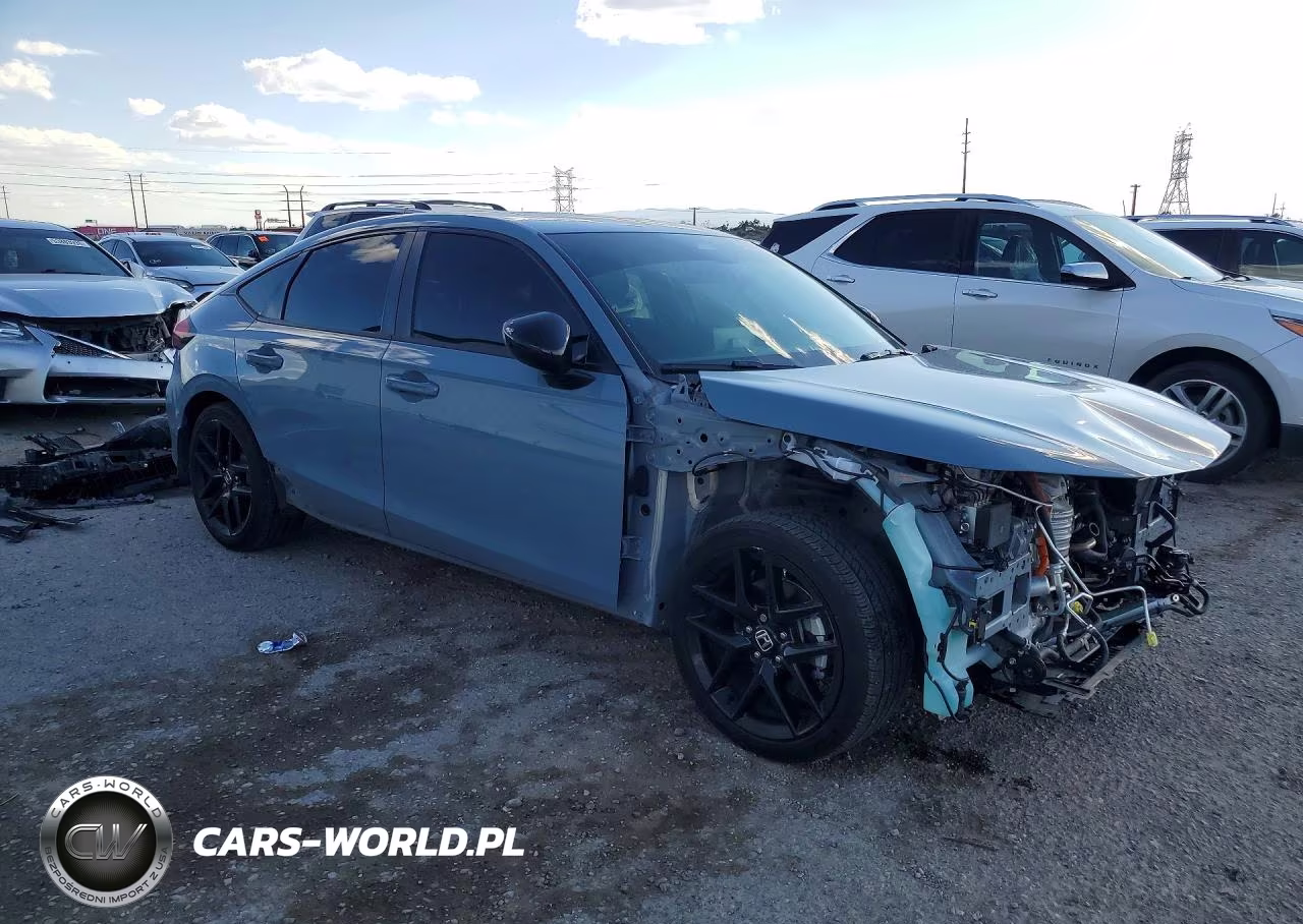 2025 Honda Civic Sport VIN:JHMFL4H88SX002297 - 4