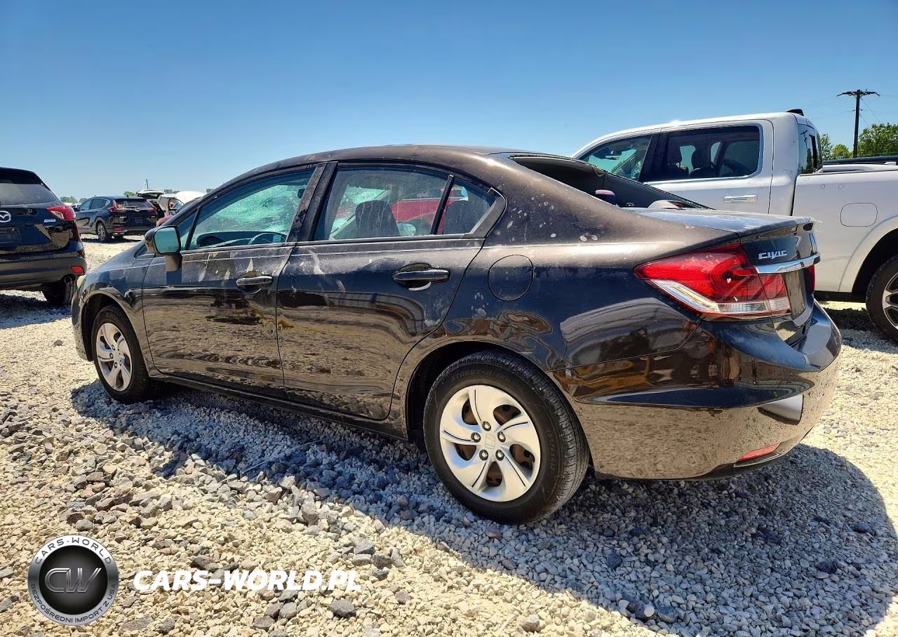 2014 Honda Civic Lx VIN:2HGFB2F58EH526920 - 2