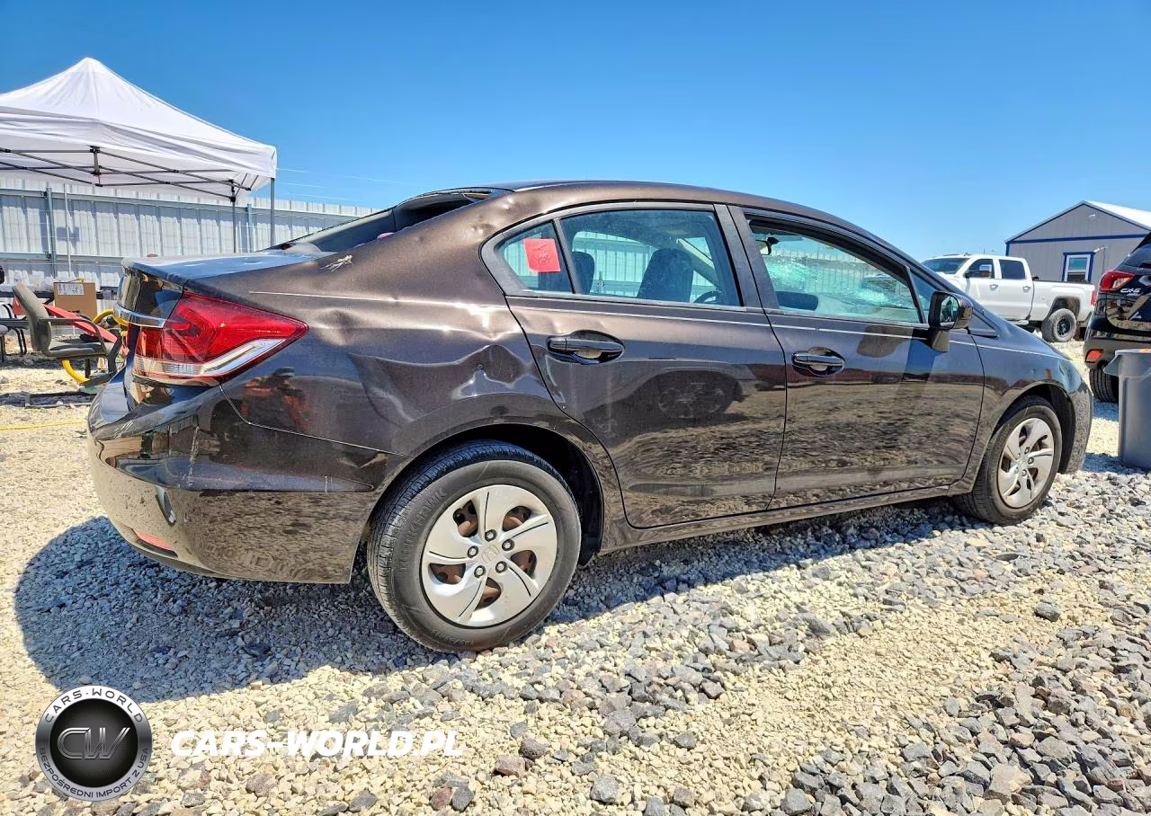 2014 Honda Civic Lx VIN:2HGFB2F58EH526920 - 3
