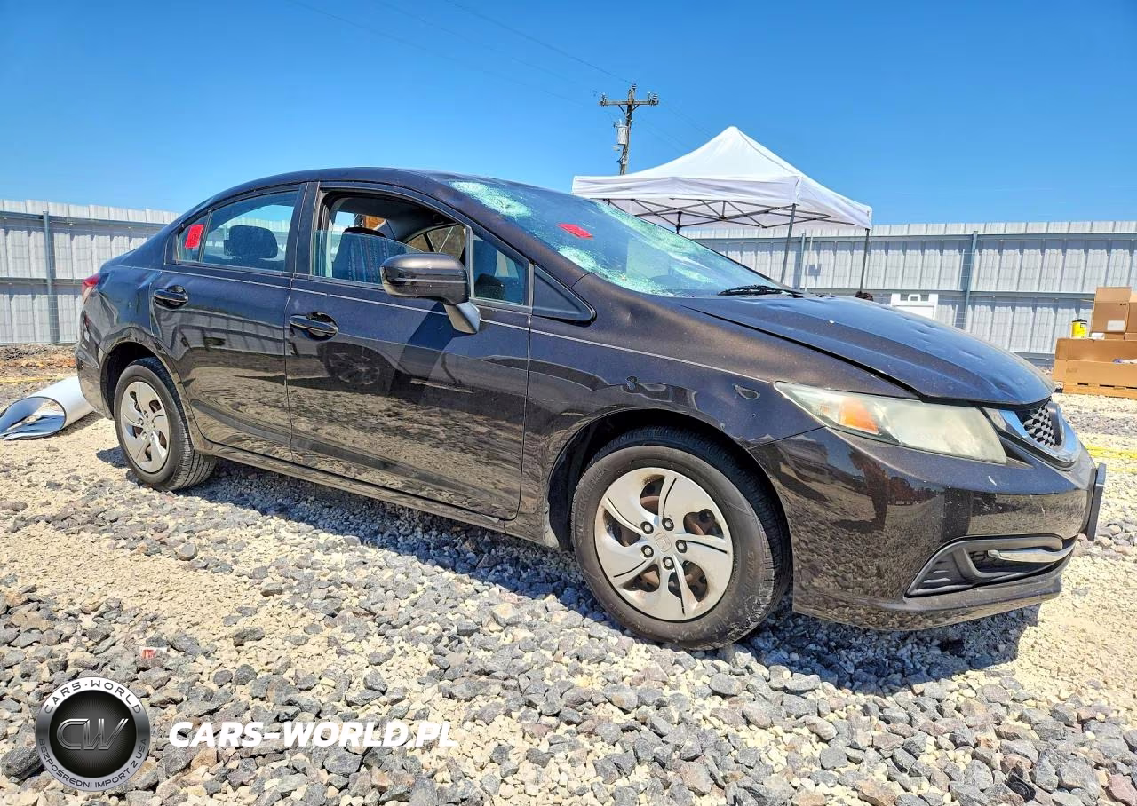 2014 Honda Civic Lx VIN:2HGFB2F58EH526920 - 4