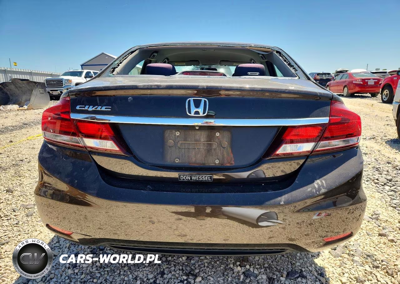 2014 Honda Civic Lx VIN:2HGFB2F58EH526920 - 6