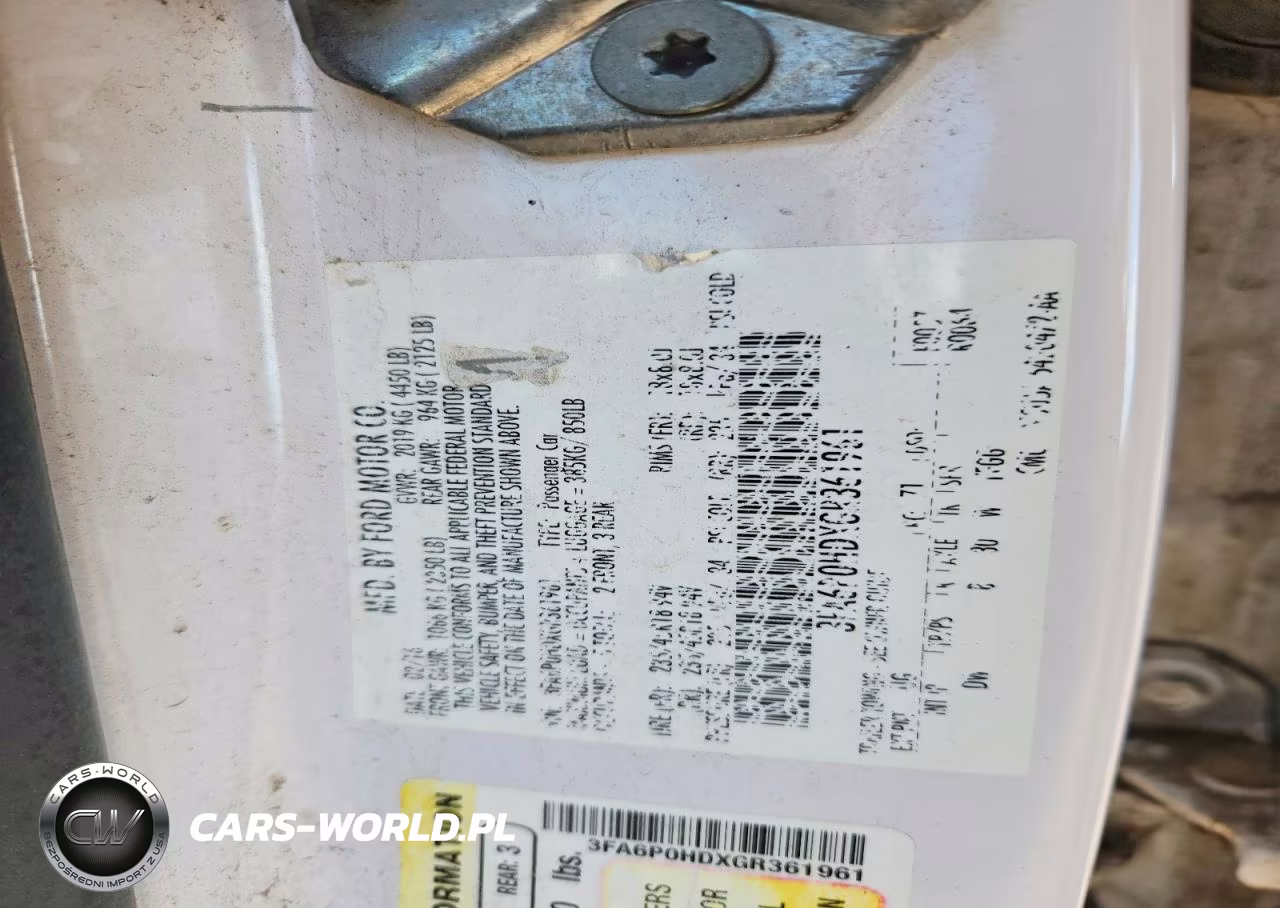 2016 Ford Fusion Se VIN:3FA6P0HDXGR361961 - 13