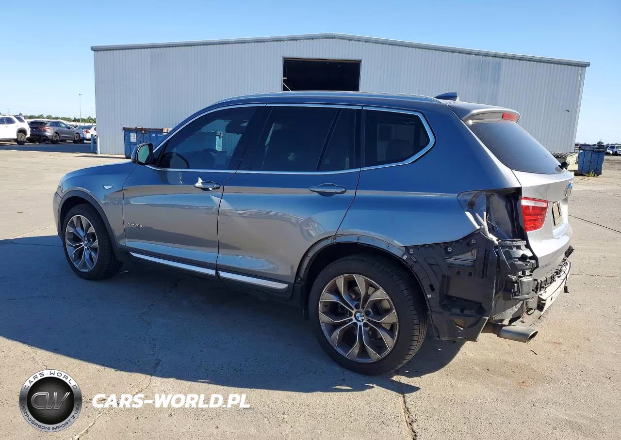 2015 BMW X3 xDrive28D VIN:5UXWY3C53F0E95932 - 2