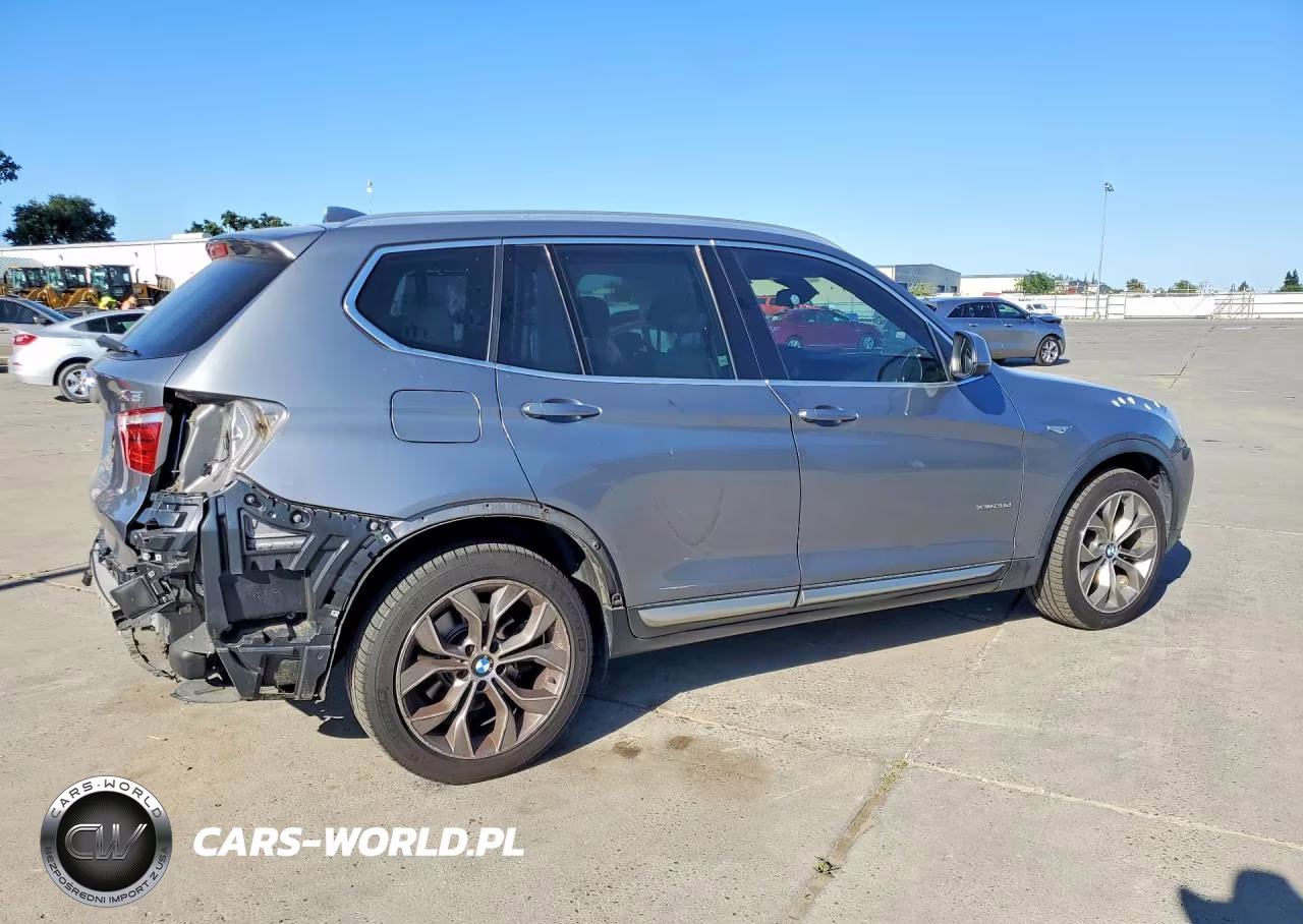 2015 BMW X3 xDrive28D VIN:5UXWY3C53F0E95932 - 3