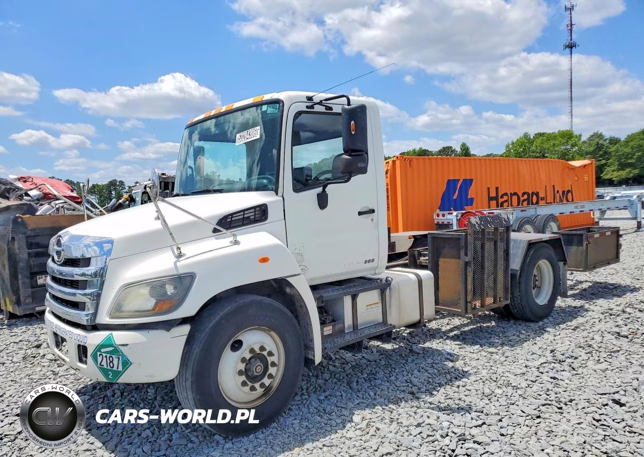 2015 Hino 338 Truck Cab And Chassis