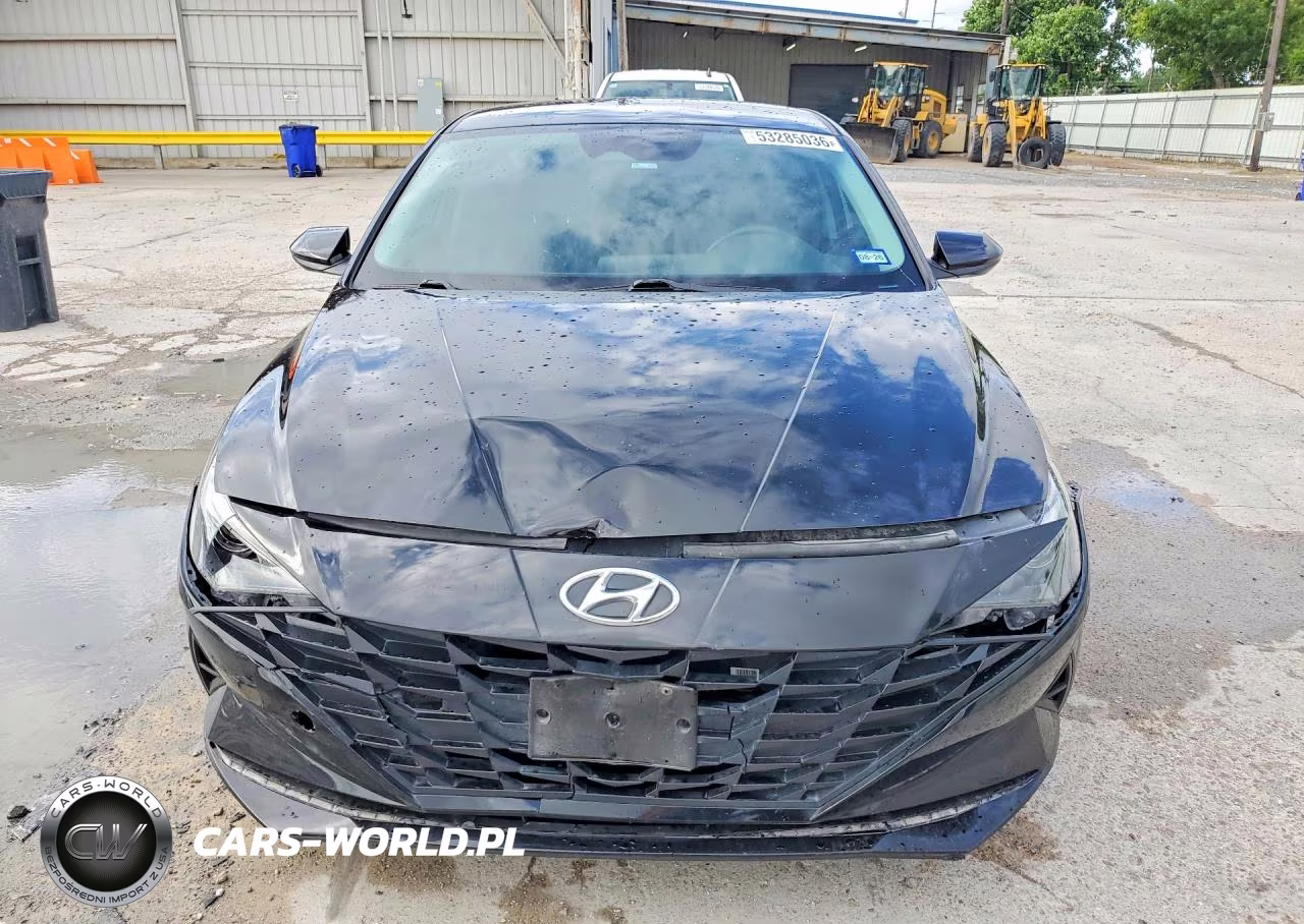 2023 Hyundai Elantra Blue VIN:KMHLM4AJ2PU077080 - 5