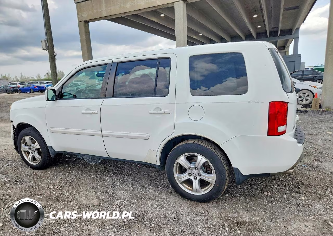 2012 Honda Pilot Ex VIN:5FNYF3H45CB031972 - 2