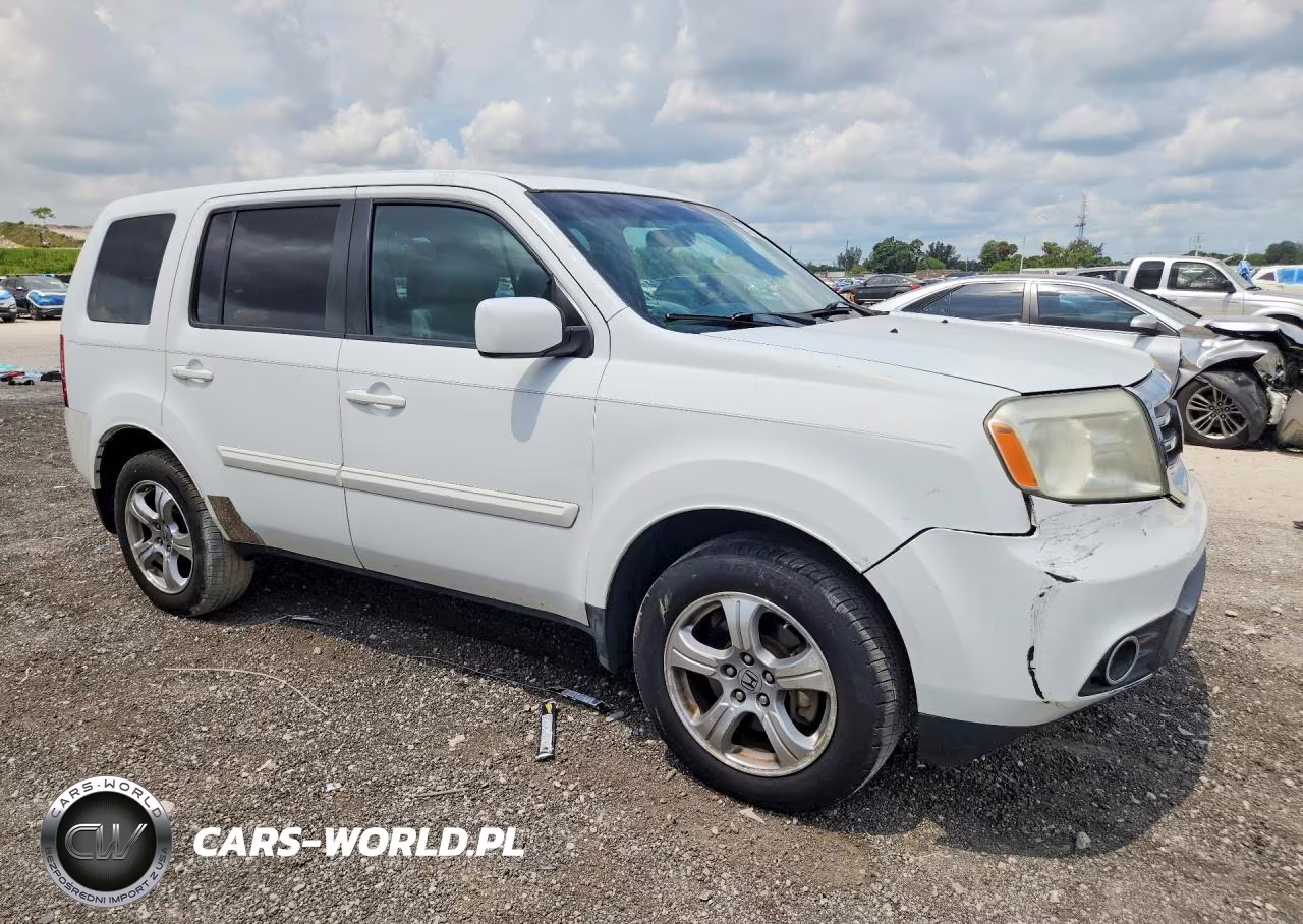 2012 Honda Pilot Ex VIN:5FNYF3H45CB031972 - 4